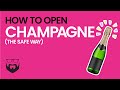 How to Open Champagne The Safe Way