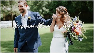 Intimate Backyard Wedding // Samantha + Ryan's Wedding Film