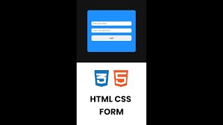 Build A Clean Login Form With Html Css Beginner Tutorial