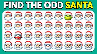 Find The Odd One Out - Christmas Edition Easy, Medium, Hard Levels Christmas Quiz