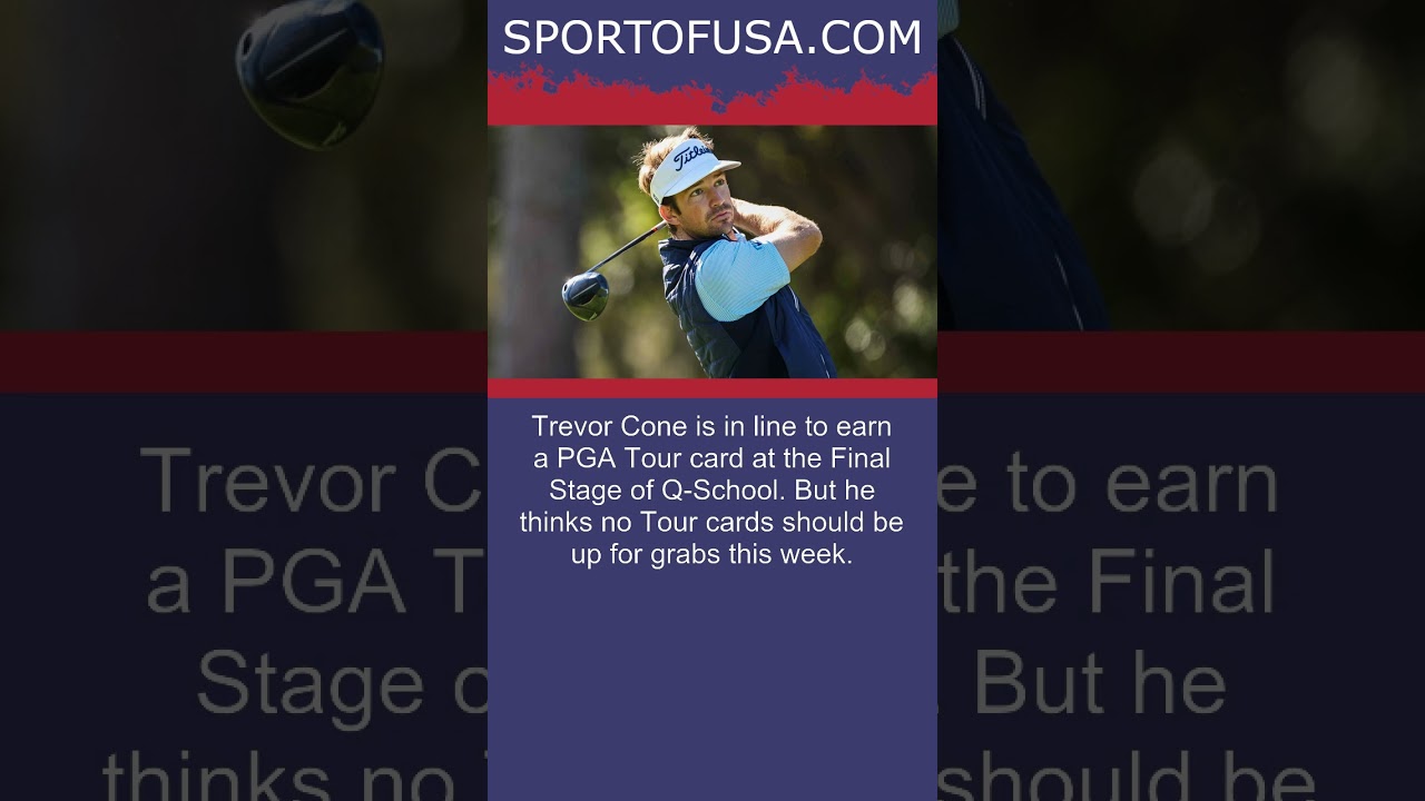 Q-School leader critiques PGA Tour card rules that could benefit him 