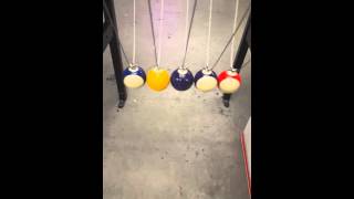 Billiard Ball Newtons Cradle
