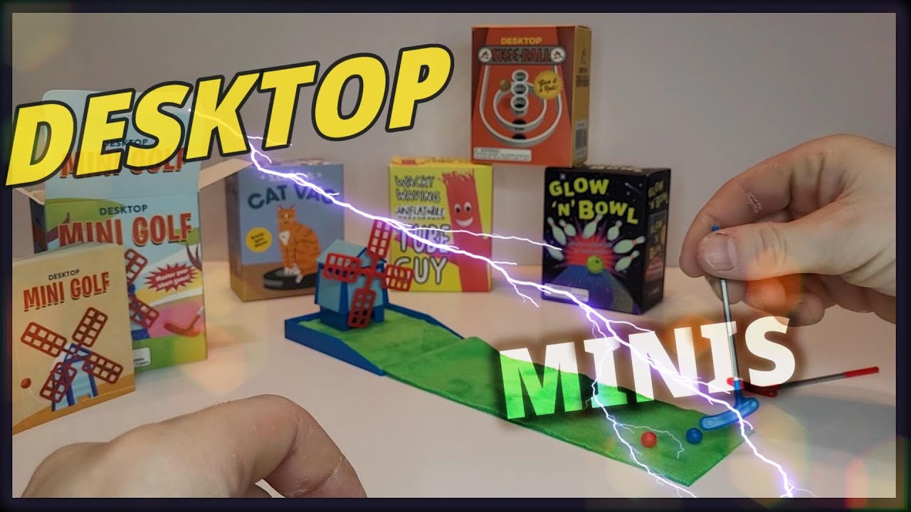 NEW Incredible Desktop MINIS !!! (Check Out The Cat On A Vacuum)