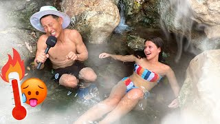 Honduran girl challenges me inside jungle hot springs 🇭🇳 Colinas, Honduras (Ep. 2)