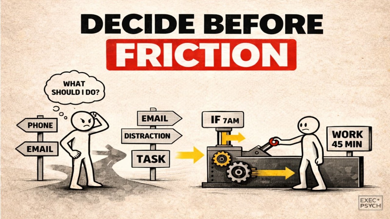The Reason You Keep Breaking Your Own Plans Has Nothing to Do With How Much You Want It