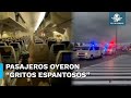 Pasajeros de Airlines Singapore relatan momentos de terror tras turbulencias durante vuelo