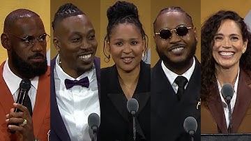 Every Basketball Hall of Fame Enshrinement Speech from the #25HoopClass