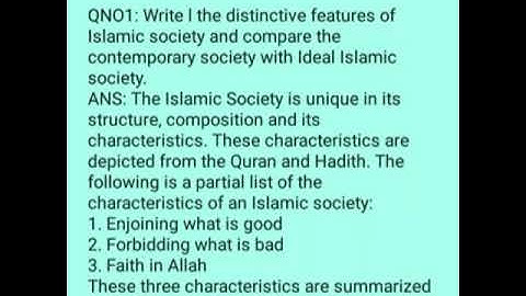 Course: Islamic system of education (6505)  Assignment no: 1