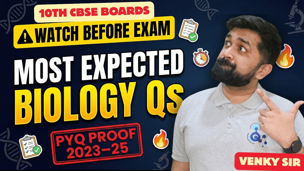 Biology Boards 2026: High-Probability Questions