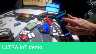 ULTRA IoT demo  @  CRL’s Accelerator Demo Day