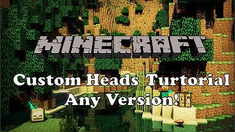 Minecraft - How to get Custom Heads in 1.7.2 and 1.6.4!