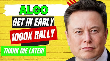 ALGO WILL X1000 AFTER THIS NEWS!! IT