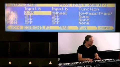 8 Kurzweil PC3 Series: Program Mode Editor (Part 6)