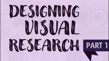 03 Designing Visual Research [part 1]