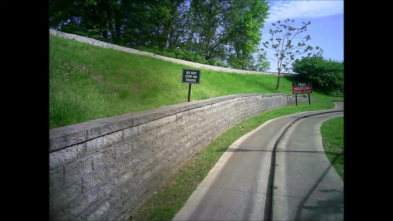 Six Flags St. Louis Moon Antique Cars On-Ride (No Copyright) - YouTube