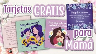 💟 Tarjetas para el día de las MADRES GRATIS 👸 Imágenes para felicitar a mamá en su día
