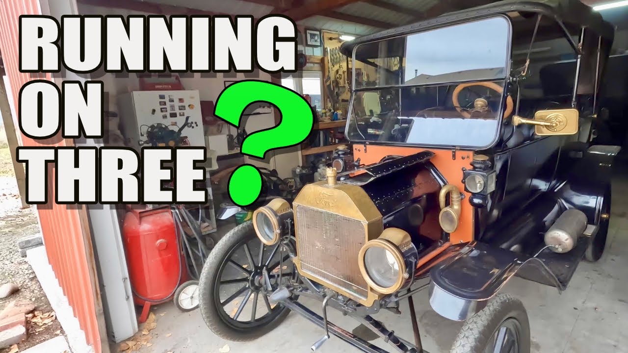 Antique Car - Investigating Engine Trouble, Part 1 - YouTube