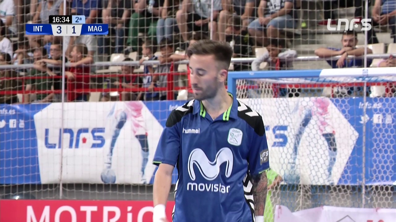 Primer partido de Semifinales del Play Off por el título: Movistar Inter - Magna Gurpea futsal academy
