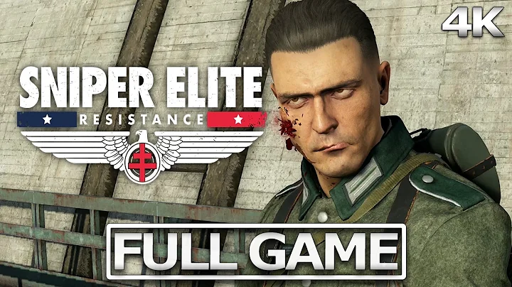 SNIPER ELITE RESISTANCE Full Gameplay Walkthrough / No Commentary【FULL GAME】4K Ultra HD