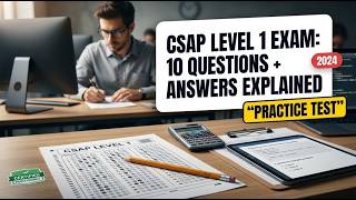Code Standards and Practices CSAP Level 1 Practice Exam: 10 Tested Questions with Explained Answers! News