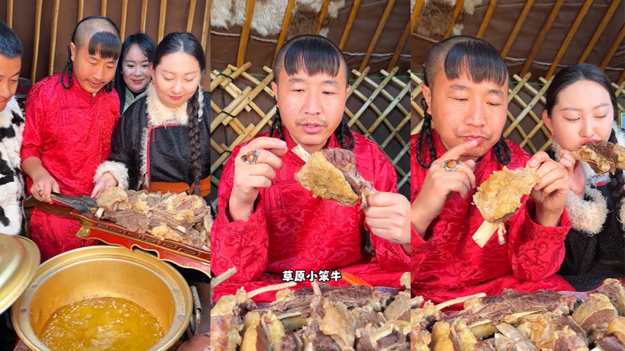 The yellow fat steak is tender, not tough or dry, and the taste is amazing.#food #delicious