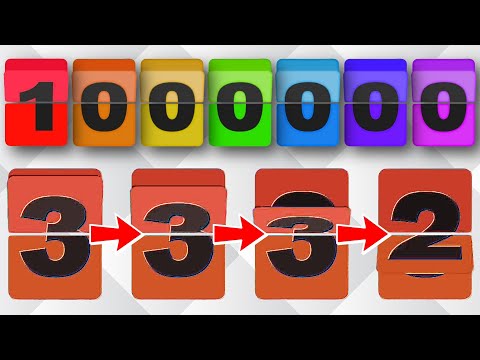 Flip Numbers Countdown