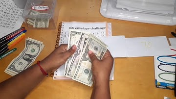 RECAP OF 100 ENVELOPE CHALLENGE FOR WEEK 1 | 2021 SAVING CHALLENGES