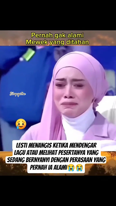 Lesti menangis sambil mendengarkan lagu yang dinyanyikan oleh peserta,memang sakit rasanya 😭#shorts