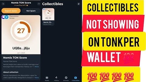 Collectibles Not Showing On Ton Keeper Wallet? Here Is The Solution.