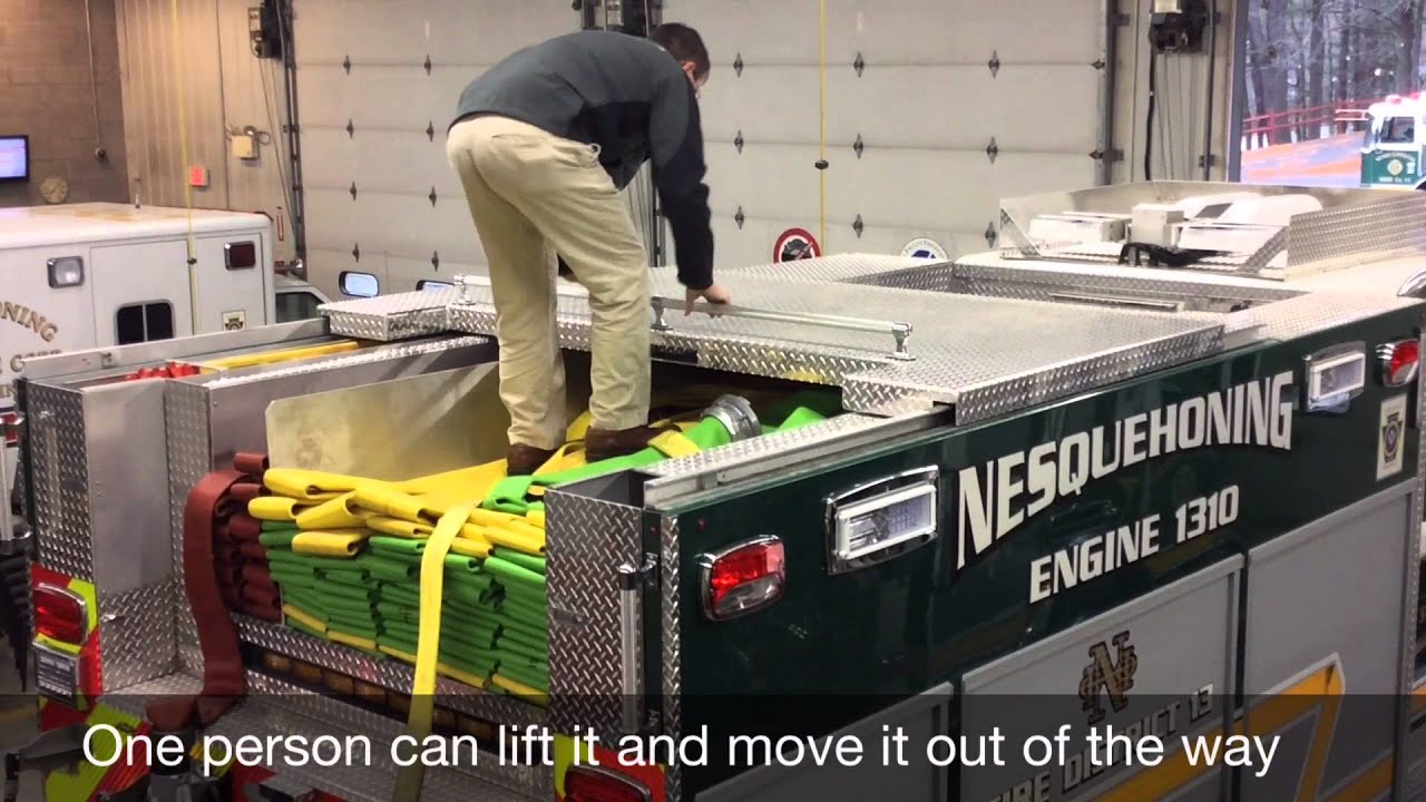 Roll N Lock Bed Cover >> KME's Lock-N-Load™ Hosebed Cover - YouTube Roll N Lock Bed Cover >> KME's Lock-N-Load™ Hosebed Cover - YouTube