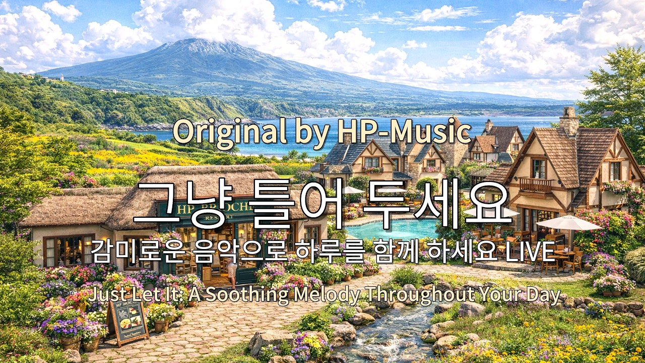 🎧그냥 틀어 놓으세요🎵 마음이 편해지는 감미로운 감성 팝- Just Let It Playlist Live 260307