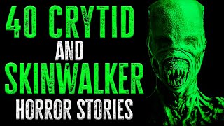 40 CREEPY Cryptid \& Skinwalker Horror Stories | Scary Stories to Fall Asleep To | Wendigo