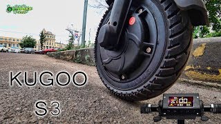 Электросамокат Kugoo S3 ОБЗОР  (4K)