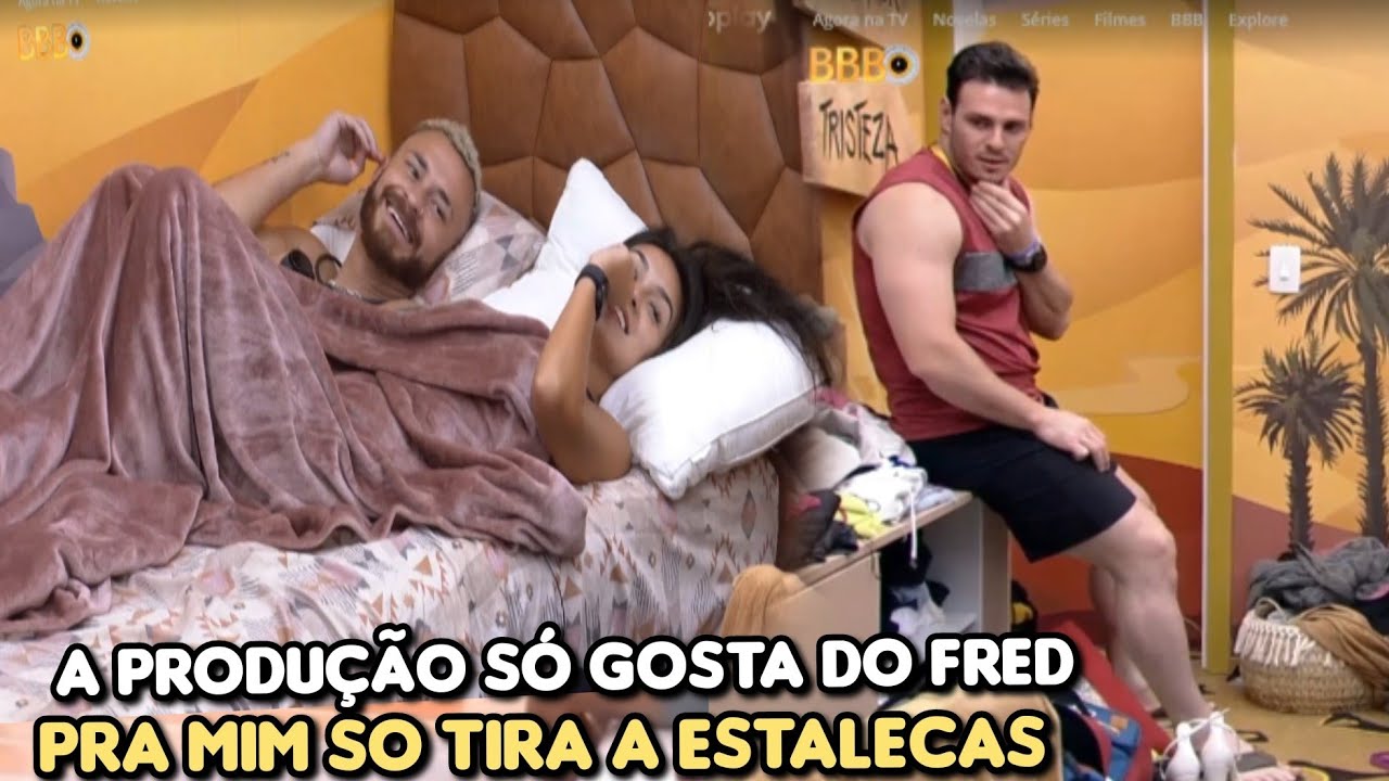 🔴 GUSTAVO Diz Que a Produção So Gosta Do Fred Boco Roso 😂 - YouTube