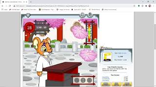 I try to get the highscore for dueling decks on neopets