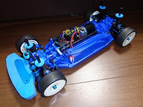 タミヤ BT-01 走行編④ 4WD化！ - YouTube