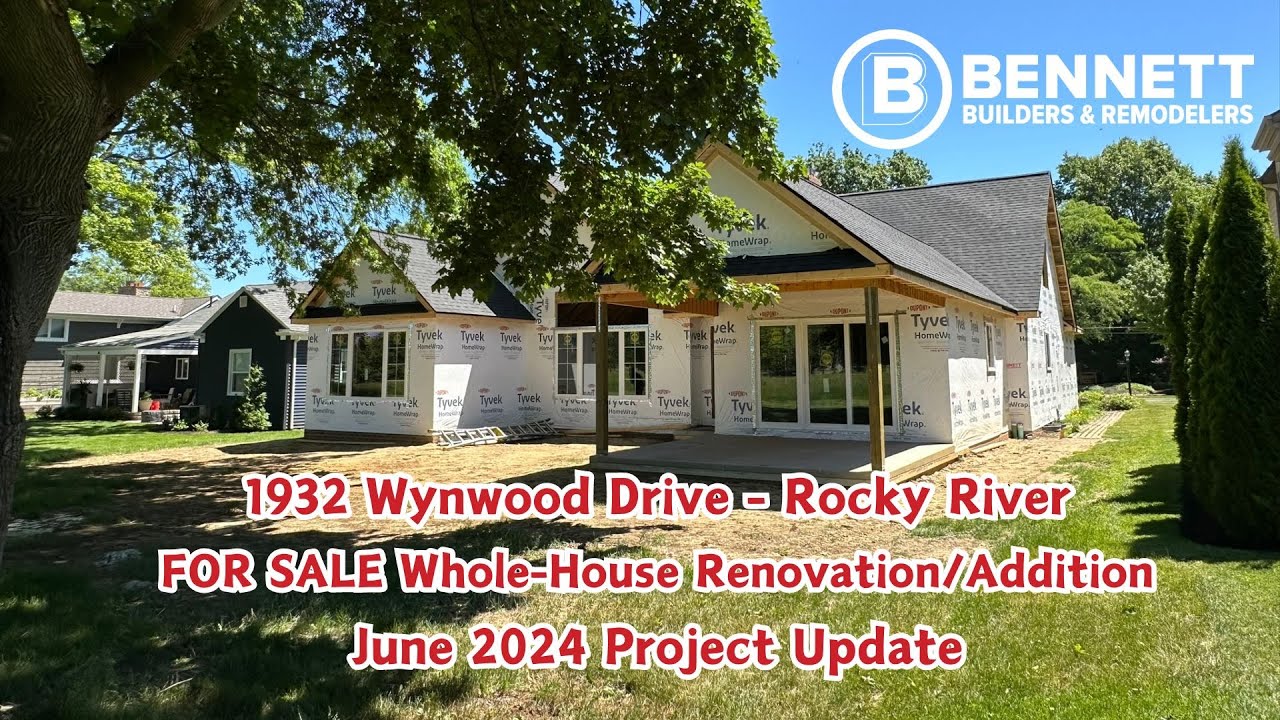 1932 Wynwood Drive, Rocky River June 2024 Project Update YouTube