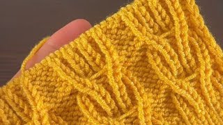 WONDERFUL👌🏻 crochet knit blanket pattern / how to make knit vest/ knitting bag pattern / Crochet