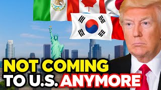 Top 5 Countries Where Tourists Are Rejecting the U.S. – The Silent Collapse of U.S. Tourism