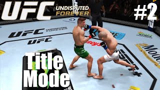 Sean Strickland Goes On Another Title Run Part 2 Ufc Undisputed Forever Title Mode Throw Sand 