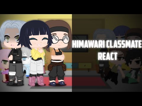 Himawari Classmate React to Naruto