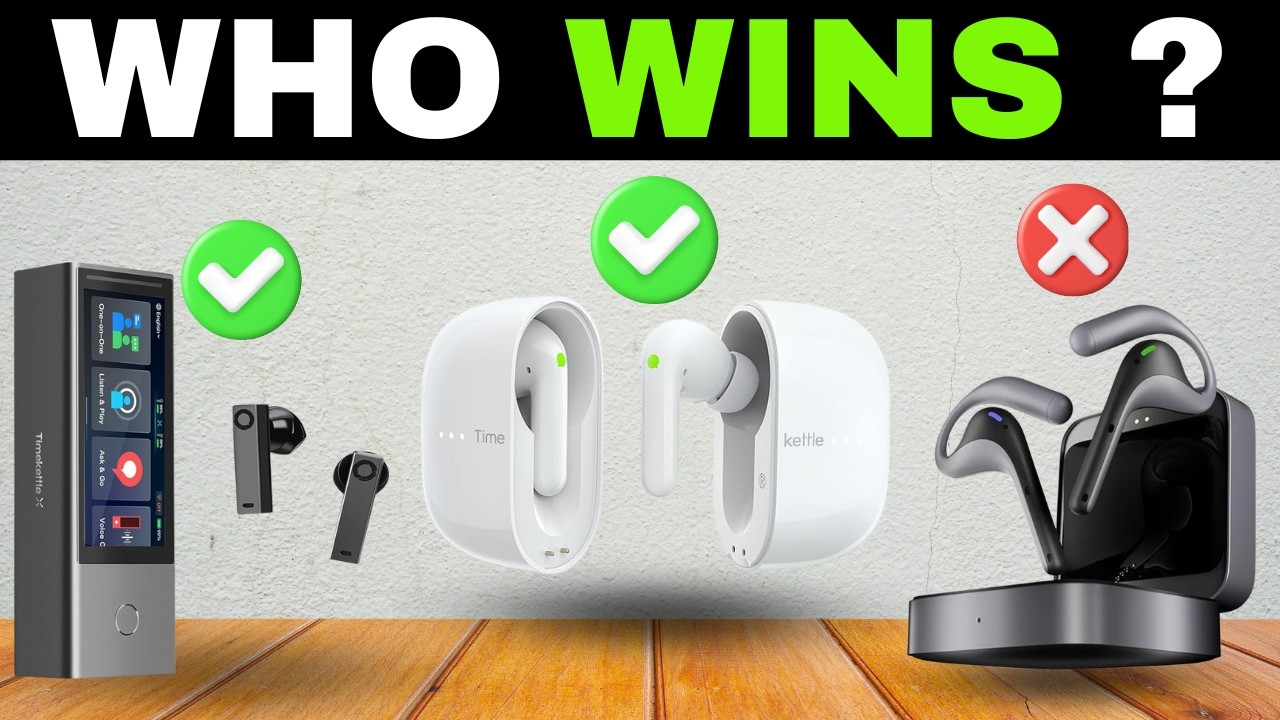 SANOTO Translator Earbuds, 134 Talen AI Vertaal Oordopjes