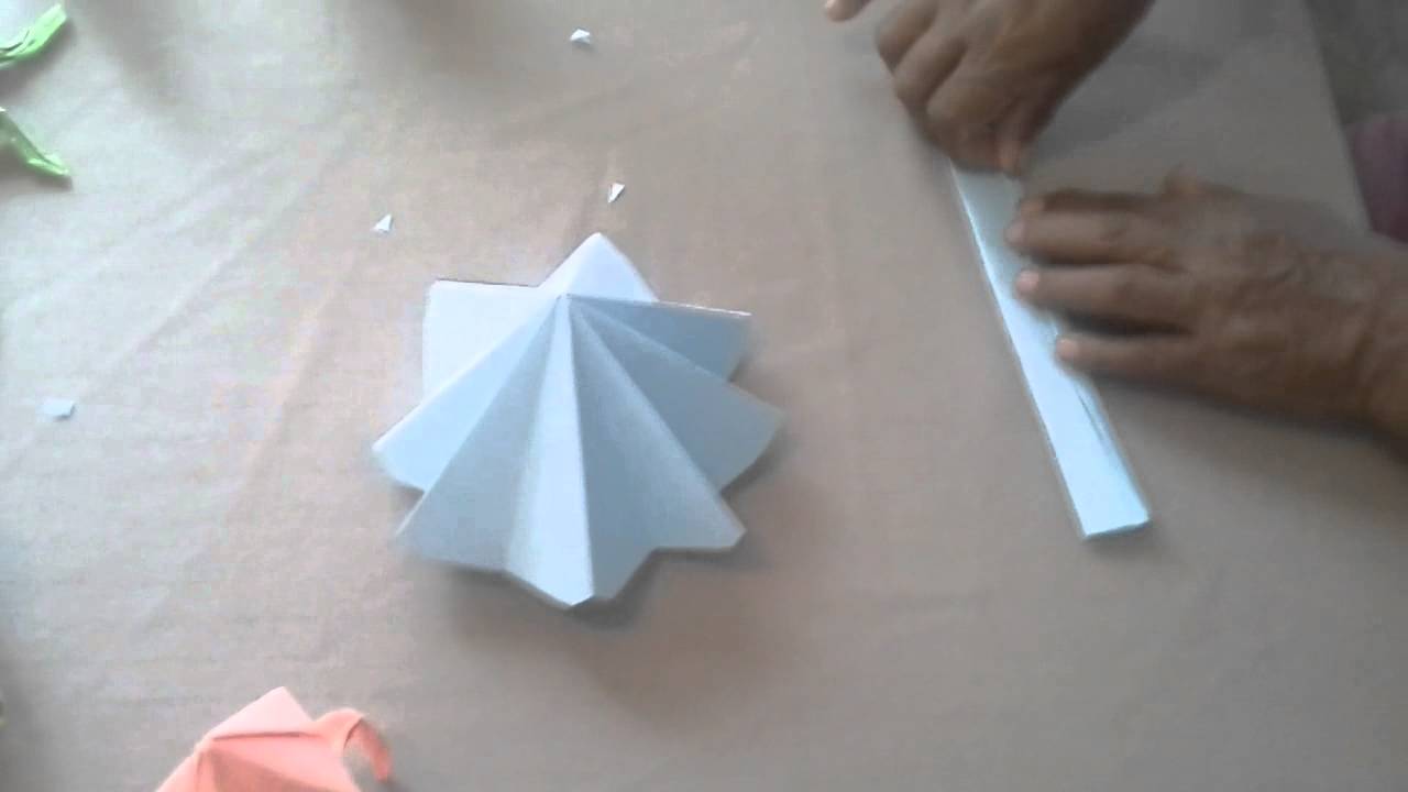 Figuras De Papel La Sombrilla