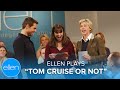 Ellen’s Audience Plays “Tom Cruise or Not”