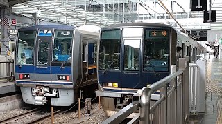 JR宝塚線普通列車宝塚行き大阪駅出発  Local Service on JR Takarazuka Line bound for Takarazuka departing Osaka Station