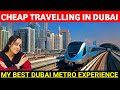 Dubai metro experience  dubai metro tickets price  metro in dubai  faizas vlogs