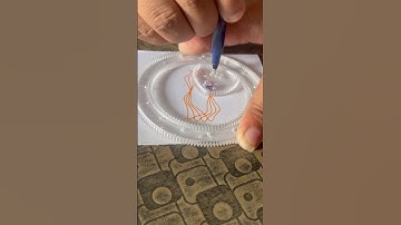 The Spirograph #satisfying #art #viral #trending #spirograph #spirography #spiroart #shorts #fun