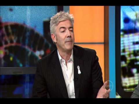 Shaun Micallef on the 7PM Project