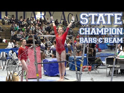 Whitney Bjerken | State Meet Level 10 Gymnastics