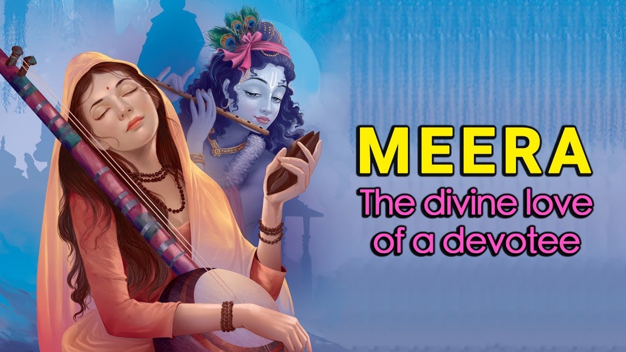 Lord Krishna And Meera